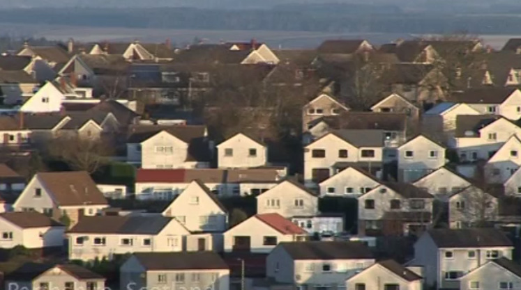 housing estate, Perthshire, Scotland