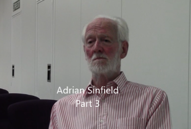 Adrian Sinfield: Part 3