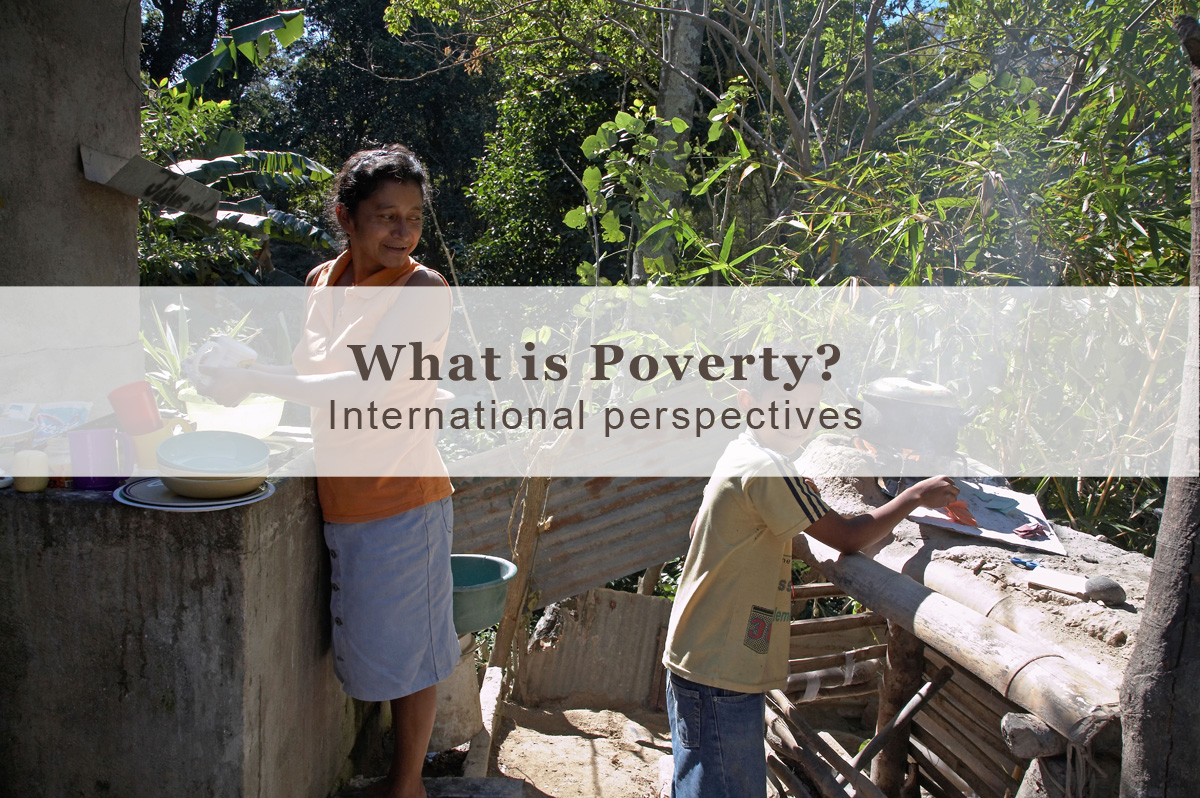 What is poverty?